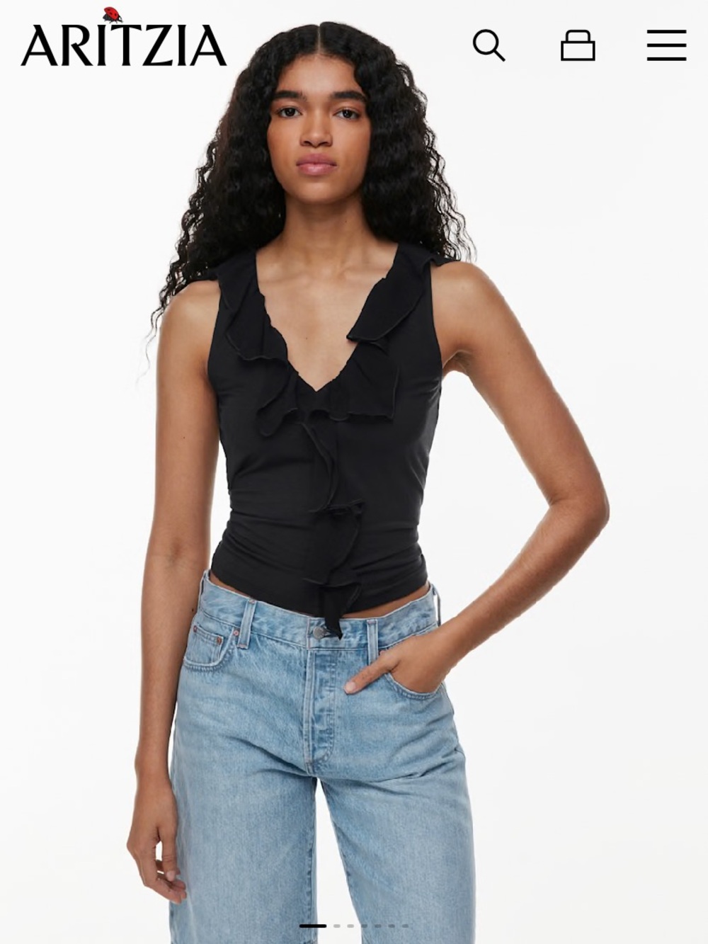 Aritzia Wilfred Thames top